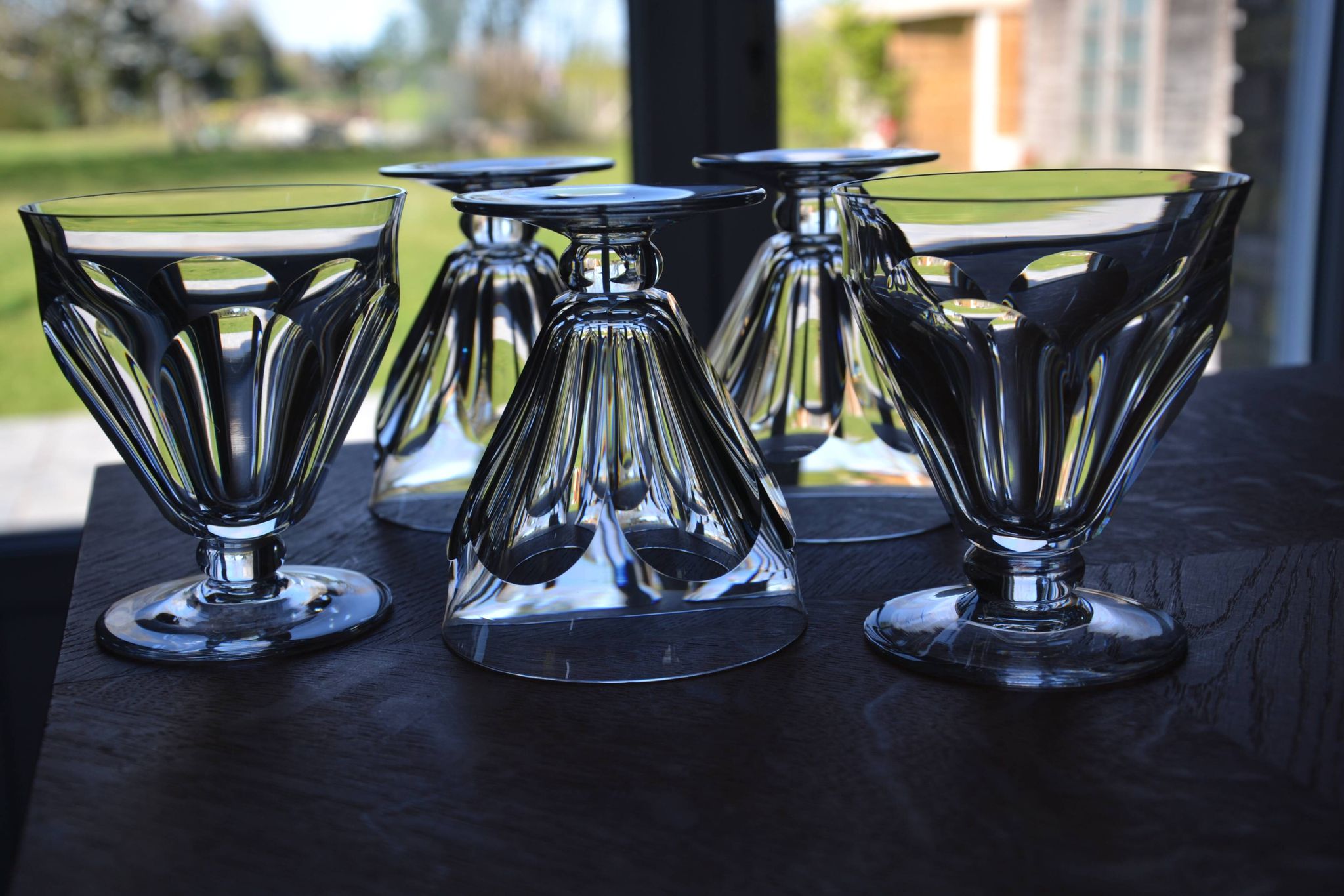 5 verres à eau Modèle Talleyrand cristal de Baccarat