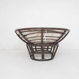 Manou two seater sofa with linnen cushion, The Netherlands 1970's