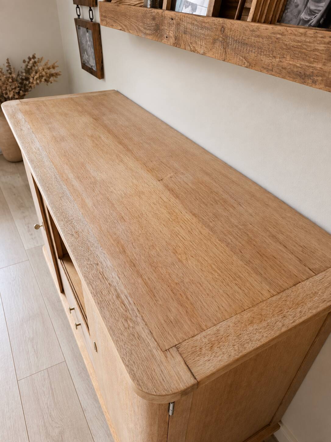 Scandinavian buffet with tapered legs