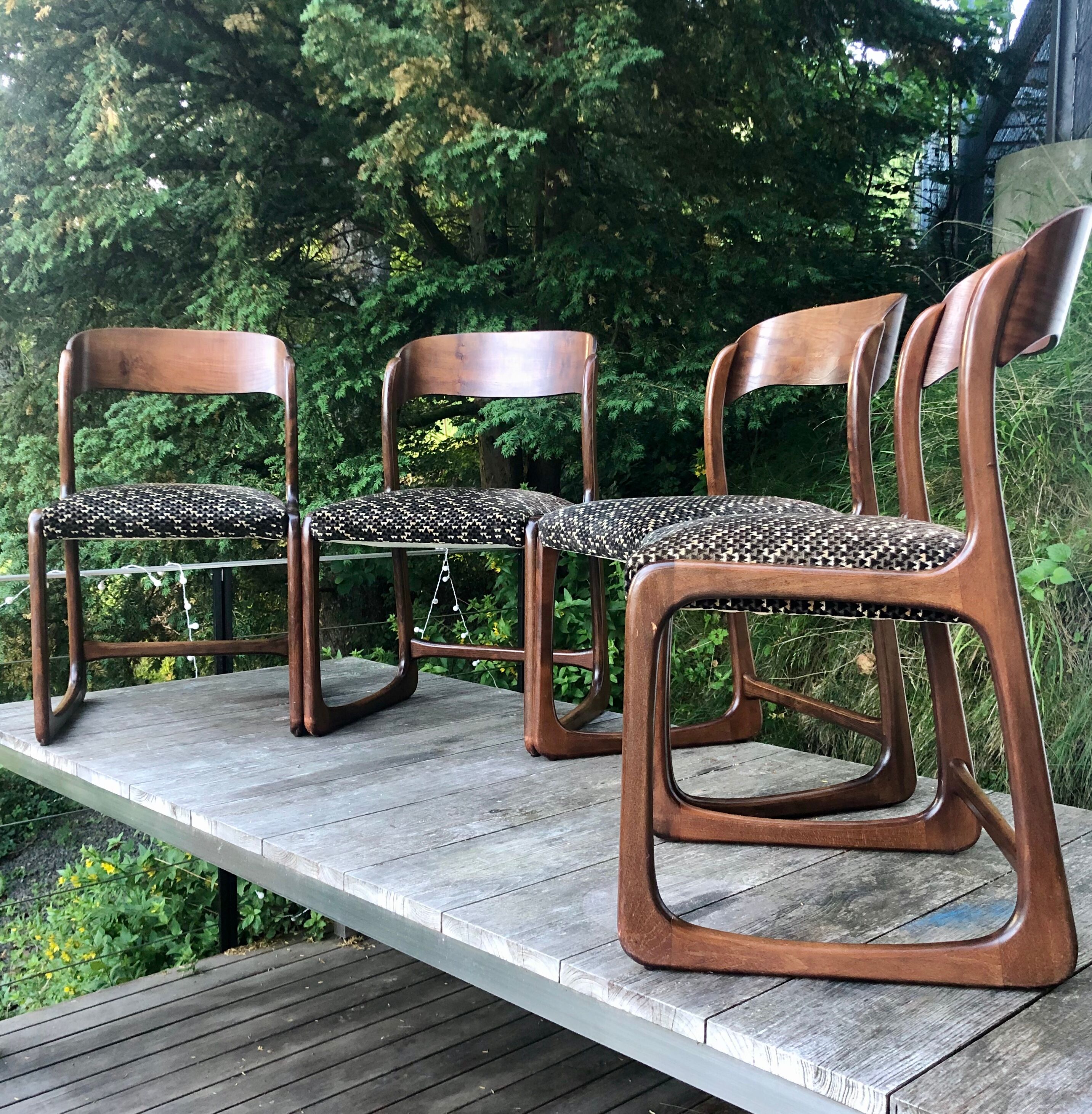 Baumann sleigh chairs