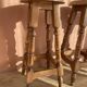 Tabouret de bar en bois massif