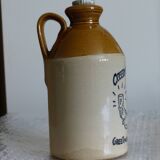 Stoneware jug, cider bottle.