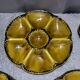 Authentic old vintage oyster set signed Gien France