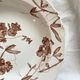 Hollow dish in iron earth sweet peas, Creil and Montereau