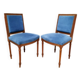 Pair of Louis XVI style chairs