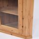 Hanging corner cabinet with glass door - pine - year 1890s