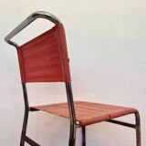 Tubular steel chrome Bauhaus chair by Hynek Gottwald - 1930 (Eisengarn)