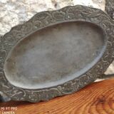 Old pewter dish