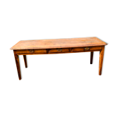 Table de ferme en chêne