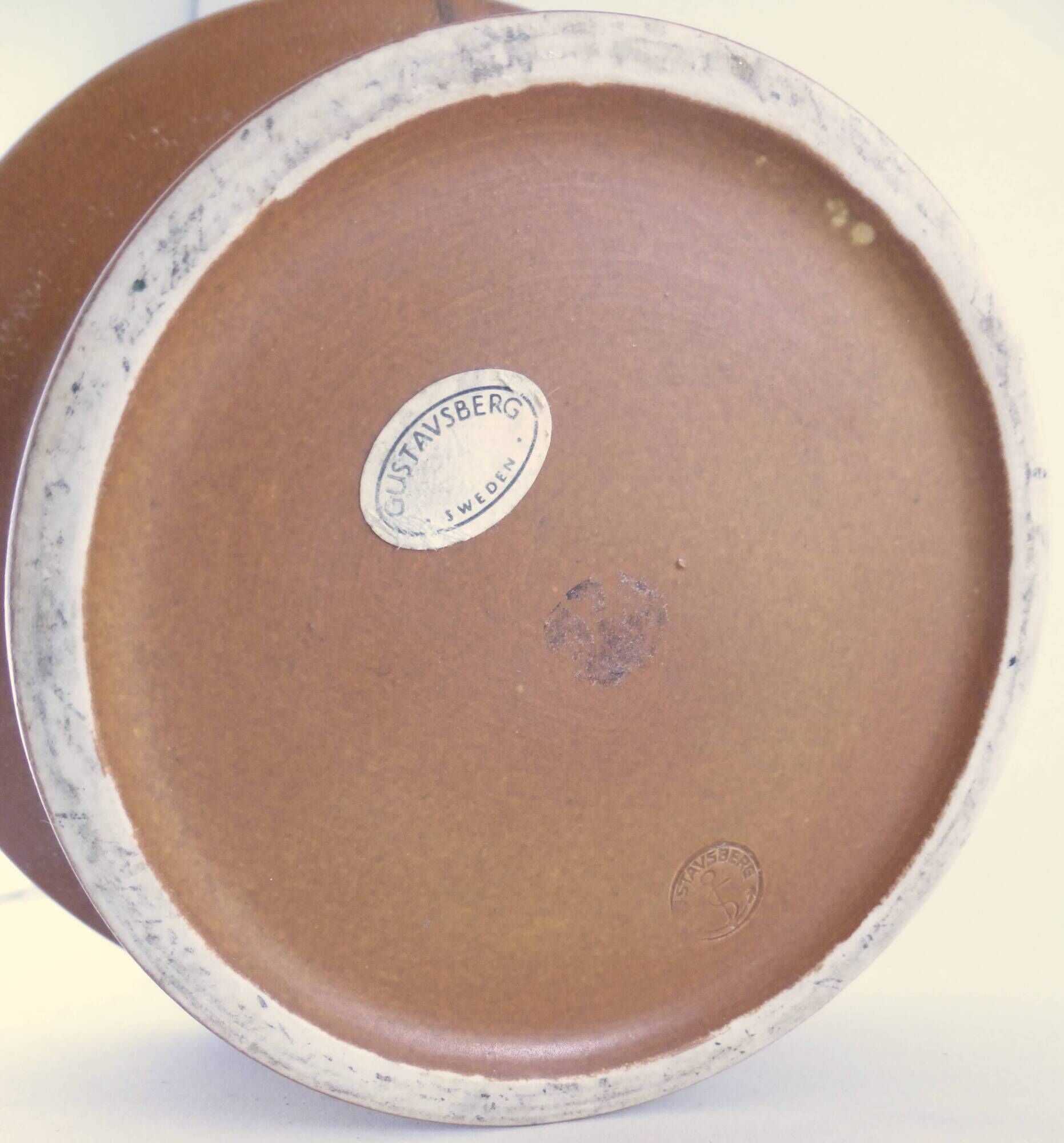Glove, Lisa Larsson for Gustavsberg ashtray - series Thalia - 1960