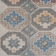 Distressed turkish oushak rug runner 49 x 255 cm