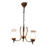 Two-spoke chandelier