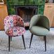 Pair of renovated vintage chairs from the 1950s.