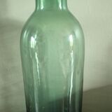 Green Glass Bottle Large Flask Vase