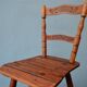 Ensemble de deux chaises Tubinger avec dossier Art Nouveau Adolf Schneck