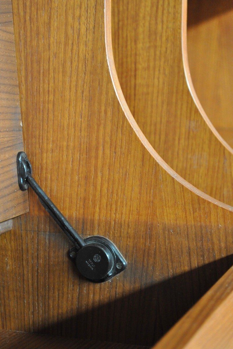 Mid-Century Italian Rosewood Cabinets, 1960s, Set of 2