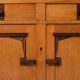 Art deco bar furniture in solid oak 1930s