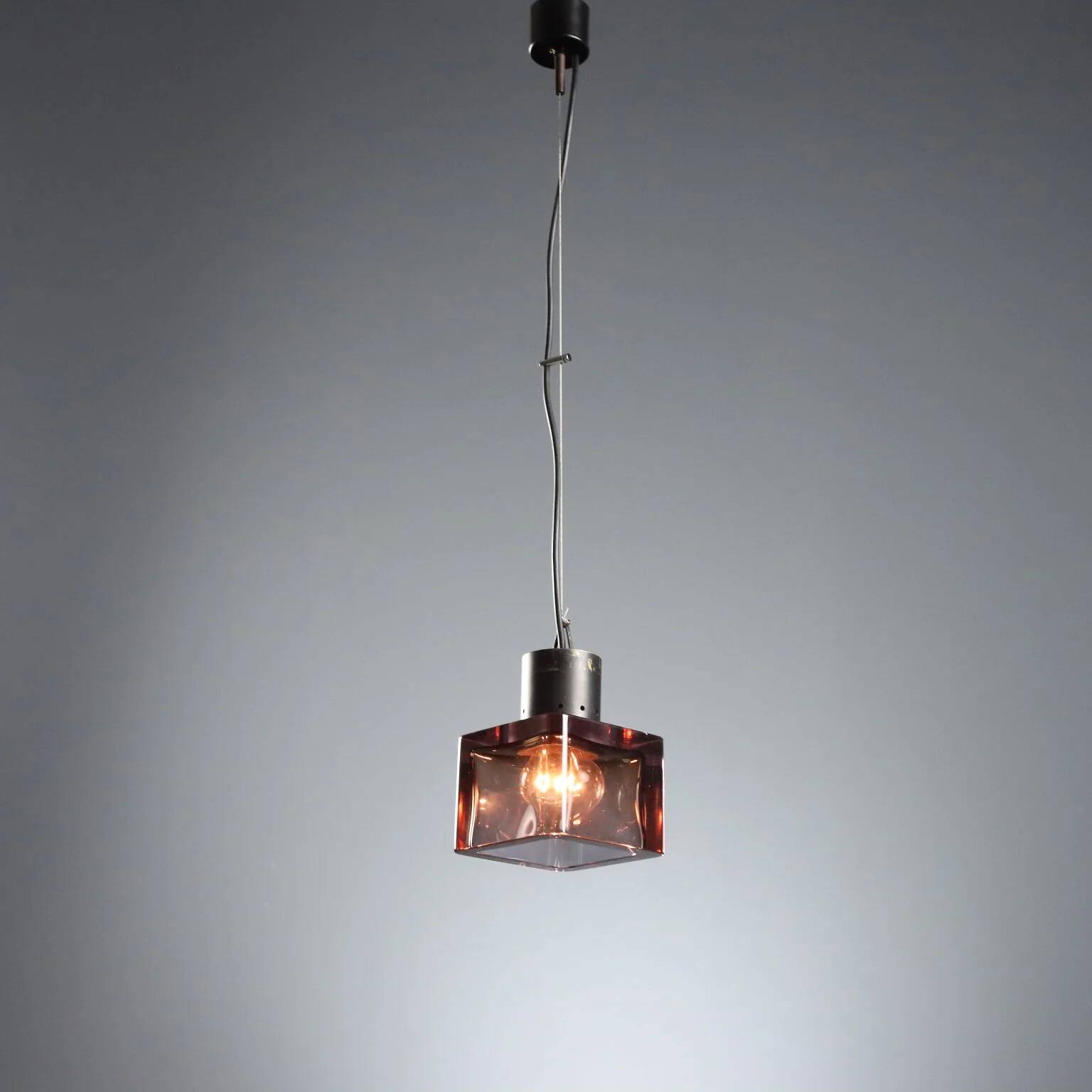 1960s lamp attributed to the Seguso manufacture.