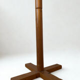 Pine coat rack with 10 hooks, 1970s.