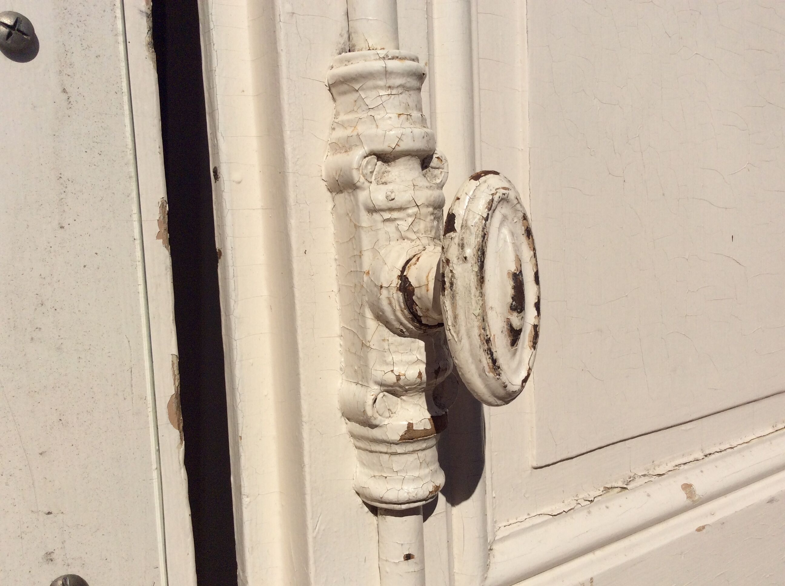 Set of 3 old separation doors