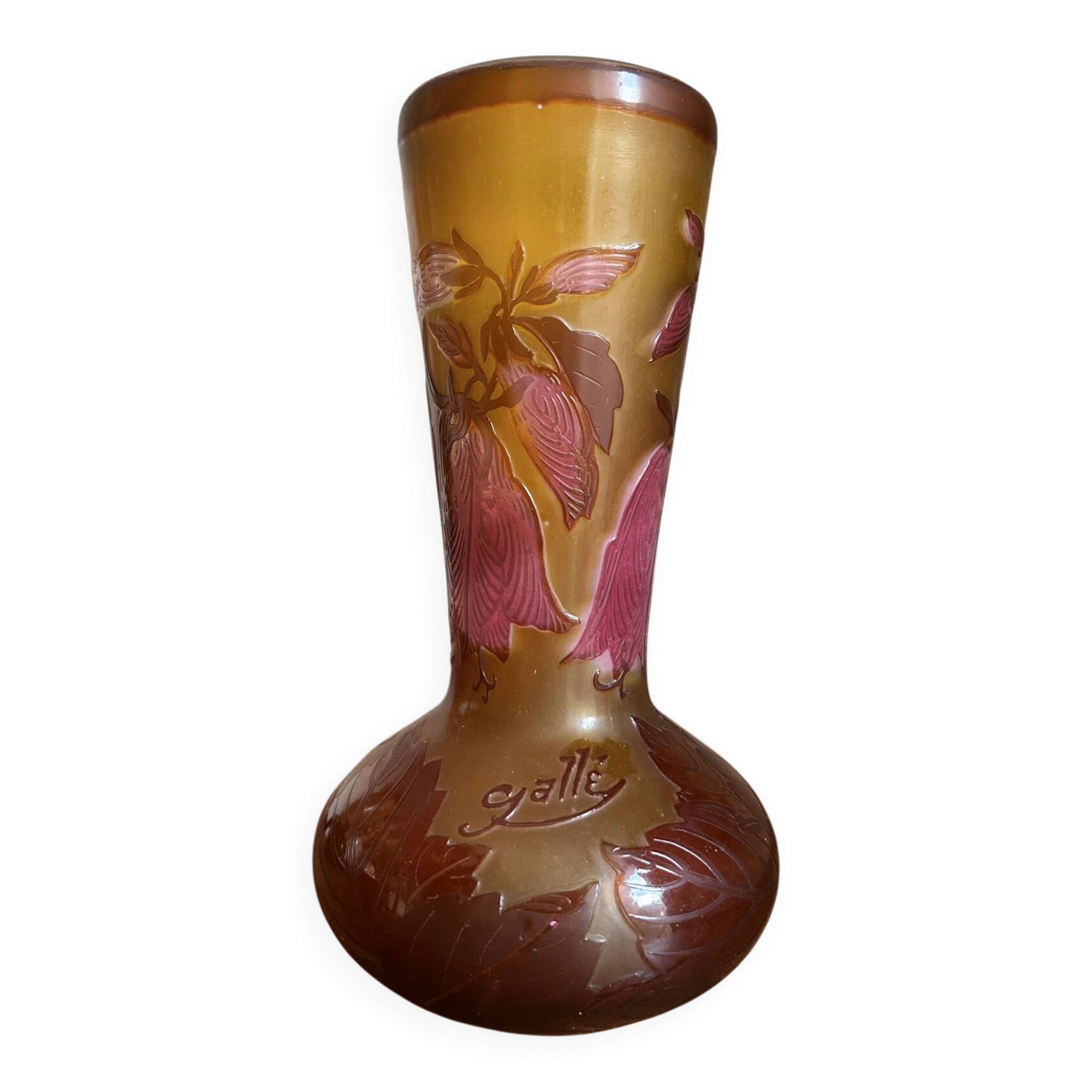 Vase School of Nancy Gallé Tip