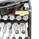 Underwood Noiseless black portable typewriter from 1935 revised new ribbon USA