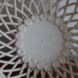 Braided ceramic basket, handmade Pichon Uzès