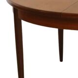 vintage G-Plan ronde eetkamertafel 'Burnstones'
