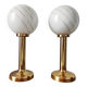 Paire de lampes boules, 1970