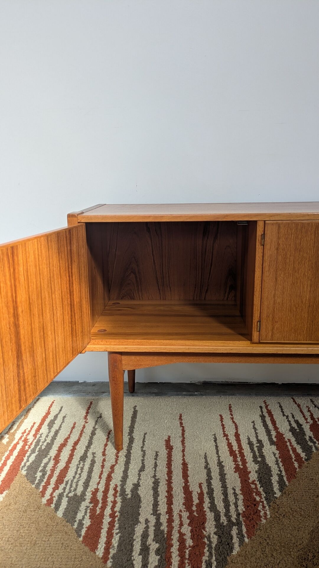 Vintage Scandinavian enfilade design