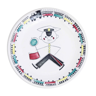 Assiette enfant Rorstrand Tuff Tuff de Marianne Westman