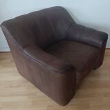 Fauteuil club suisse de Sede Designer Cuir Modèle DS44 1970’s