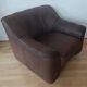 Swiss club chair by Sede Designer Leather Model DS44 from the 1970s.