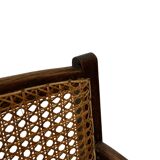 Art Deco chair minimalist oak wicker minimalist design