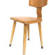 Vintage school chair netherlands 1960s model teacher