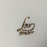 12 dessert plates in Limoges porcelain