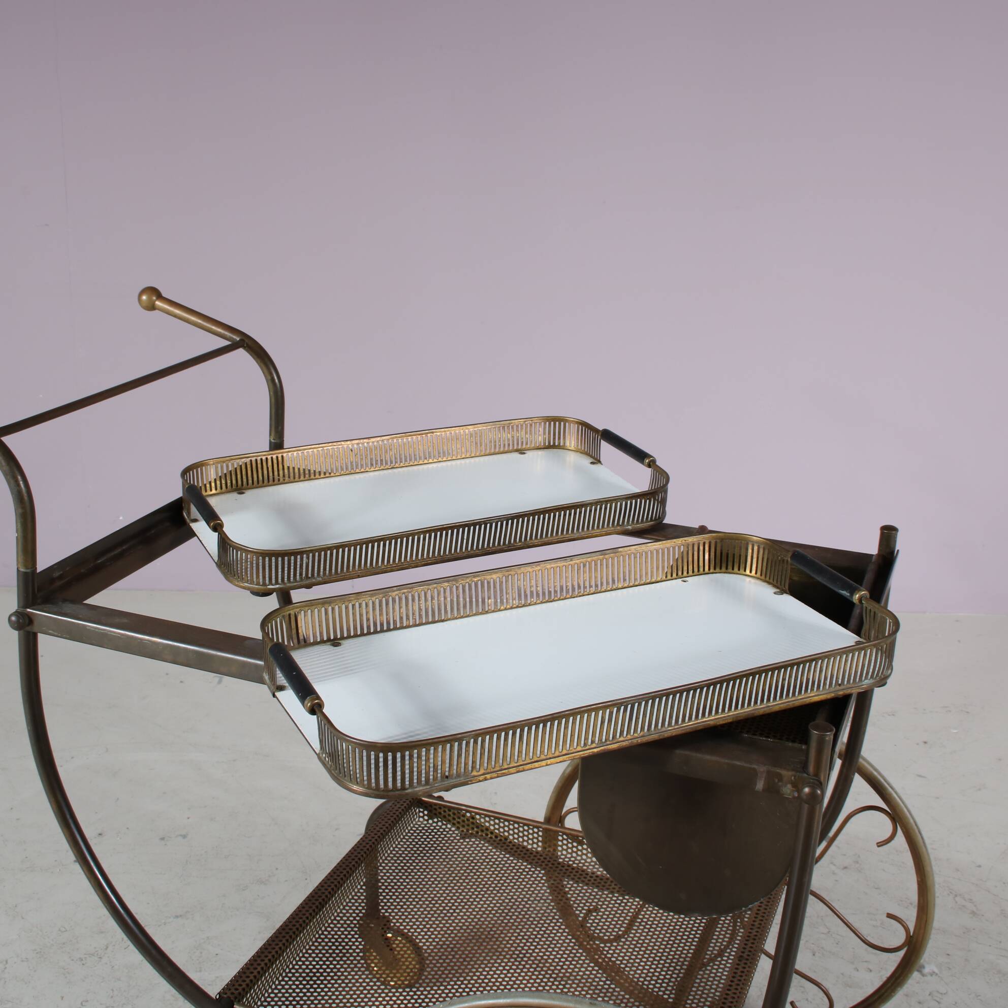 1950s Serving trolley by Svenskt Tenn, Sweden