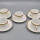 Art Déco Porcelain Coffee Set „Modern”, Porzellanfabrik Merkelsgrün