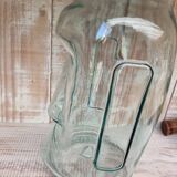 Clear moai vase