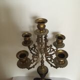Pair of old candlesticks