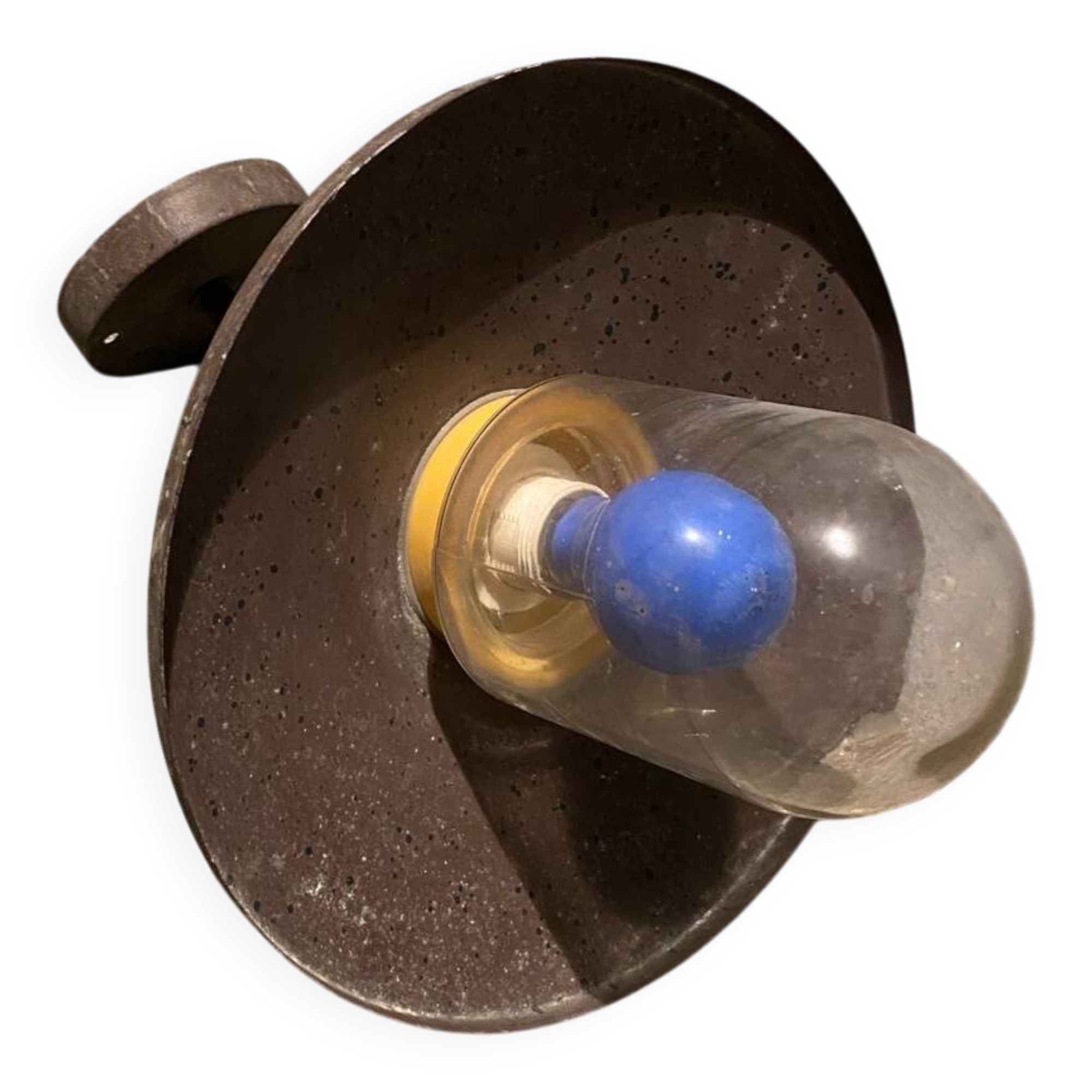 Industrial swan neck wall light