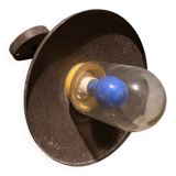 Industrial swan neck wall light