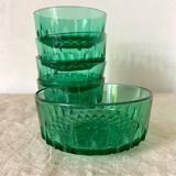 Vintage glass raviers arcoroc