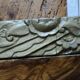 Bevelled mirror chiseled wood art deco gilding dp 112263