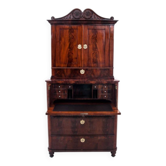Antique secretary from around 1850, Northern Europe.