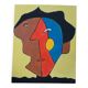 Abstract face painting