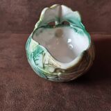 Gravy boat in barbotine style