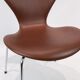 Set of 4 chairs, model 3107, designed by Arne Jacobsen and manufactured by Fritz Hansen