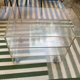 Meuble hi-fi Plexiglas années 70