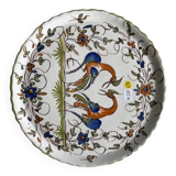 Plat en porcelaine de gien